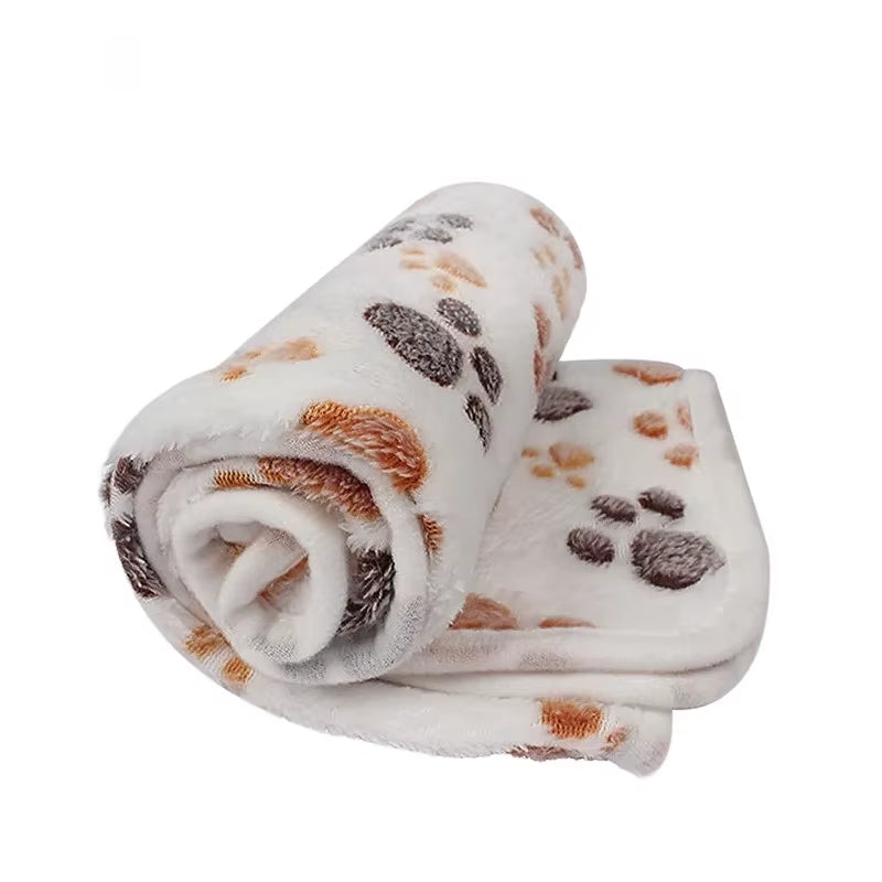 Pawaroo Soft Fluffy Pet Blanket | Coral Fleece Cat & Dog Mat