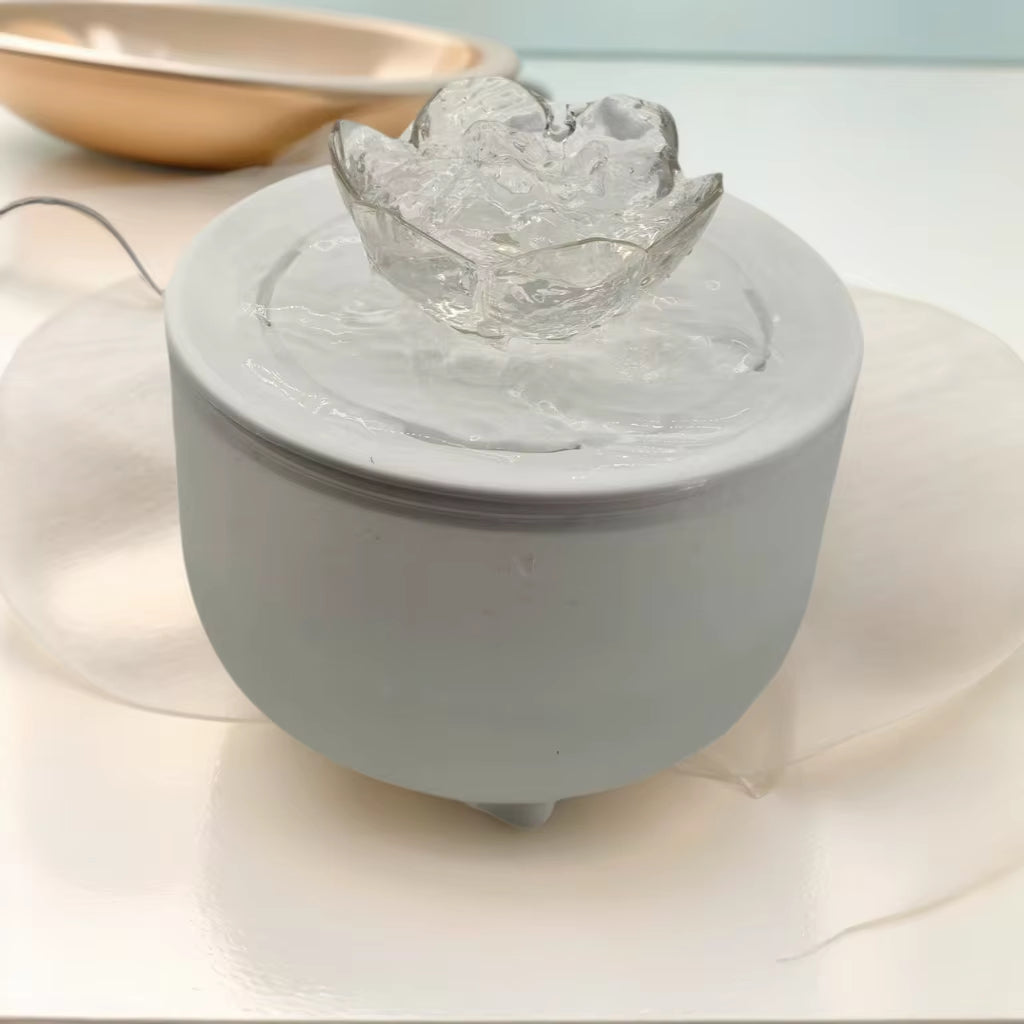 Pawaroo 1.2L USB Cat Water Fountain | Quiet Filtered Pet Water Dispenser