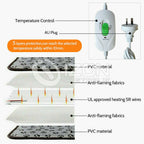 Pawaroo Electric Pet Heating Pad | 2 Heat Settings, Water-Resistant Mat with AU Plug