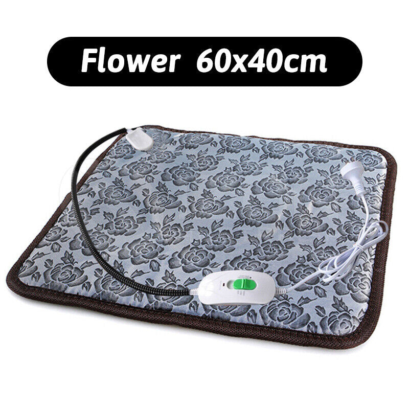 Pawaroo Electric Pet Heating Pad | 2 Heat Settings, Water-Resistant Mat with AU Plug