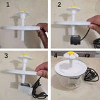 Pawaroo 1.2L USB Cat Water Fountain | Quiet Filtered Pet Water Dispenser