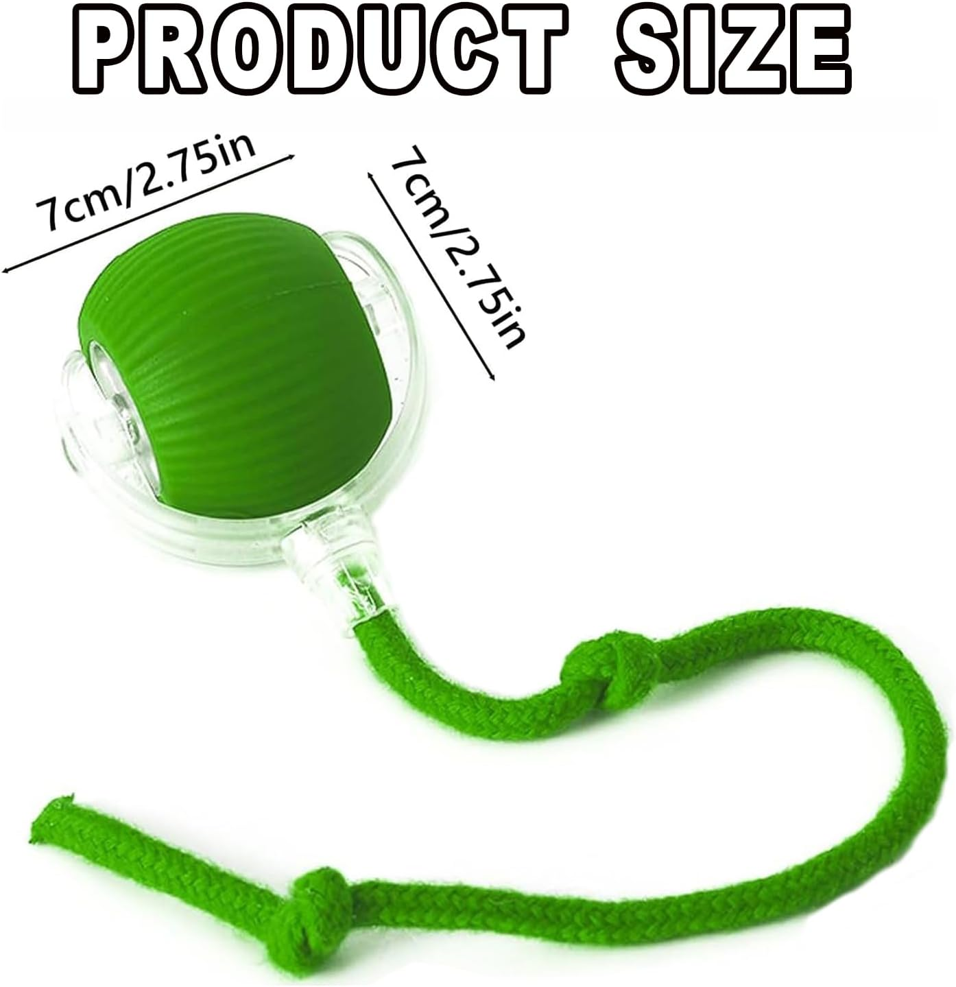 Pawaroo Automatic 360° Rolling Ball Toy for Indoor Dogs & Cats