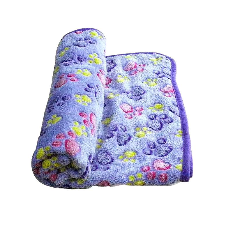 Pawaroo Soft Fluffy Pet Blanket | Coral Fleece Cat & Dog Mat