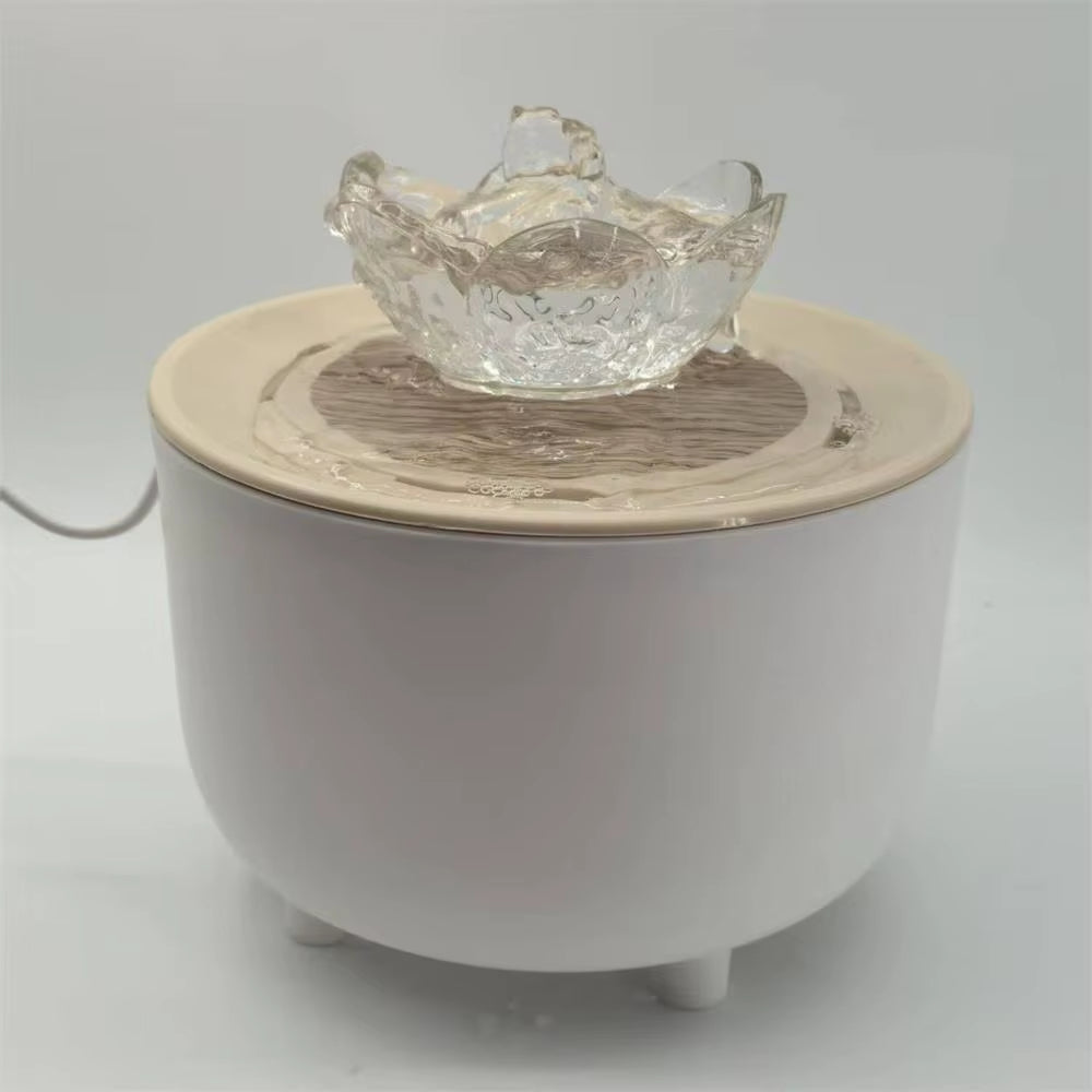Pawaroo 1.2L USB Cat Water Fountain | Quiet Filtered Pet Water Dispenser