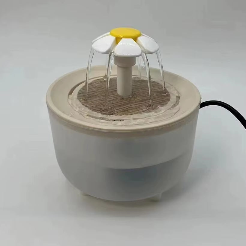 Pawaroo 1.2L USB Cat Water Fountain | Quiet Filtered Pet Water Dispenser