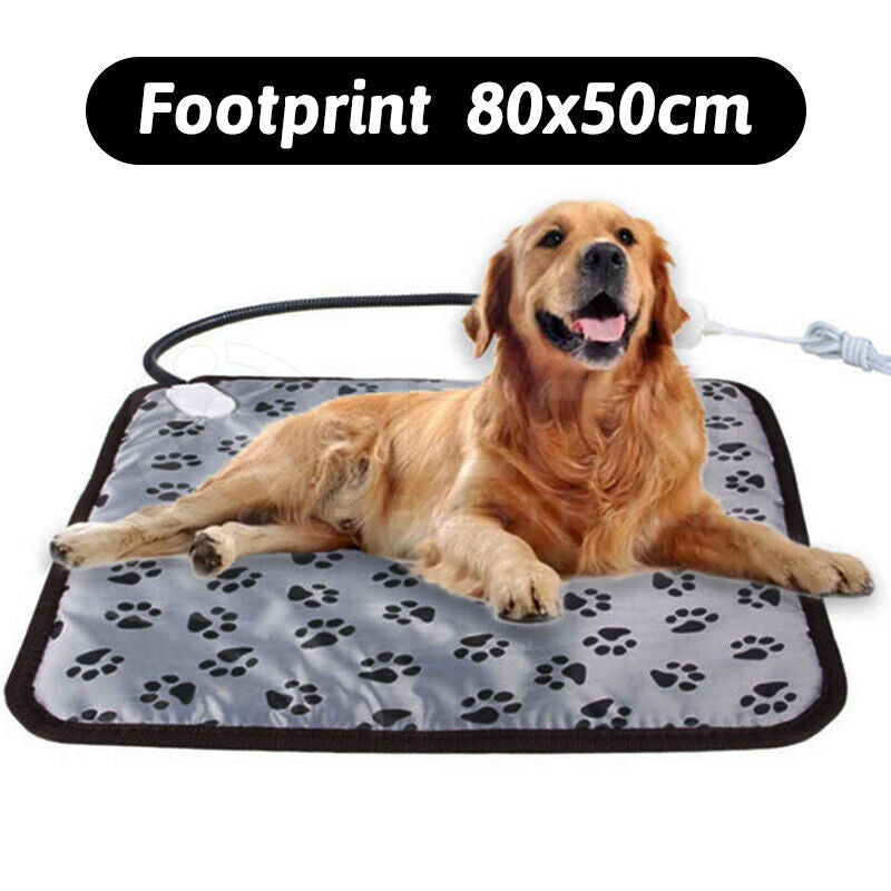 Pawaroo Electric Pet Heating Pad | 2 Heat Settings, Water-Resistant Mat with AU Plug