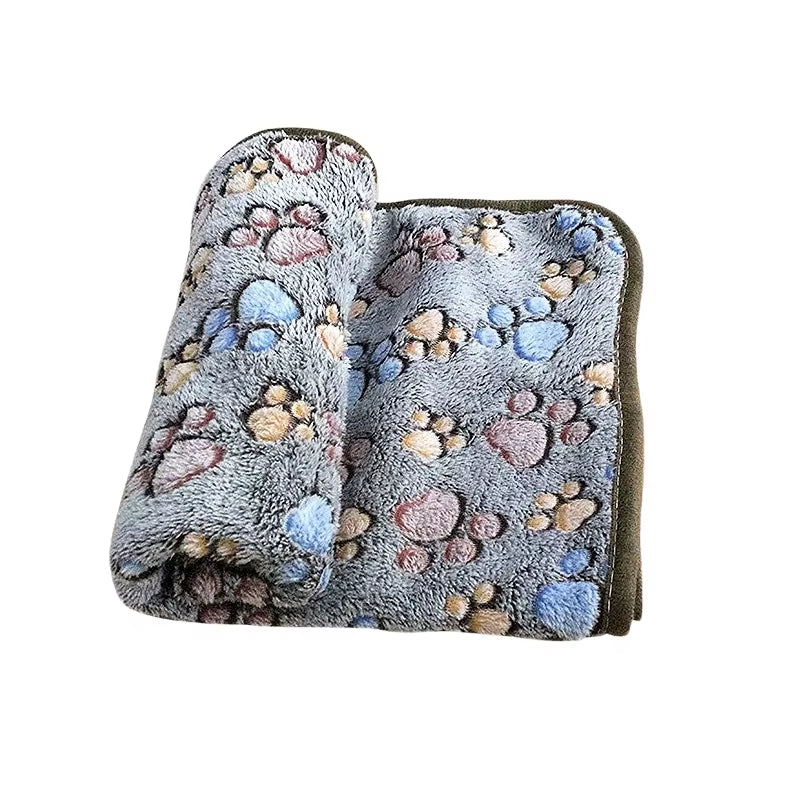 Pawaroo Soft Fluffy Pet Blanket | Coral Fleece Cat & Dog Mat